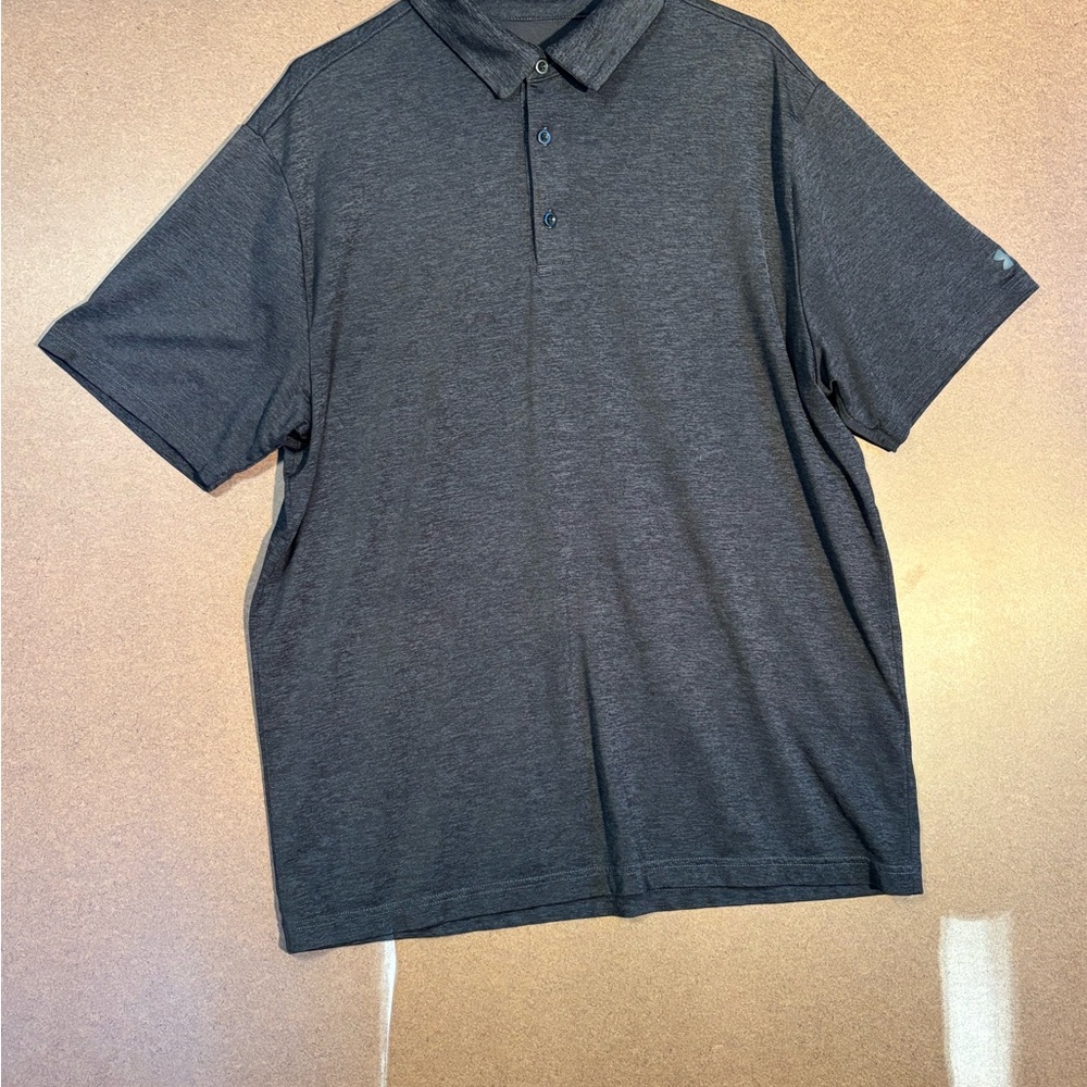 Under Armour XL Charcoal Performance Polo Shirt